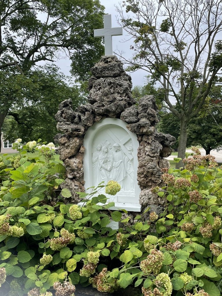 Stations of the Cross in Stone